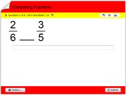 Comparing fractions